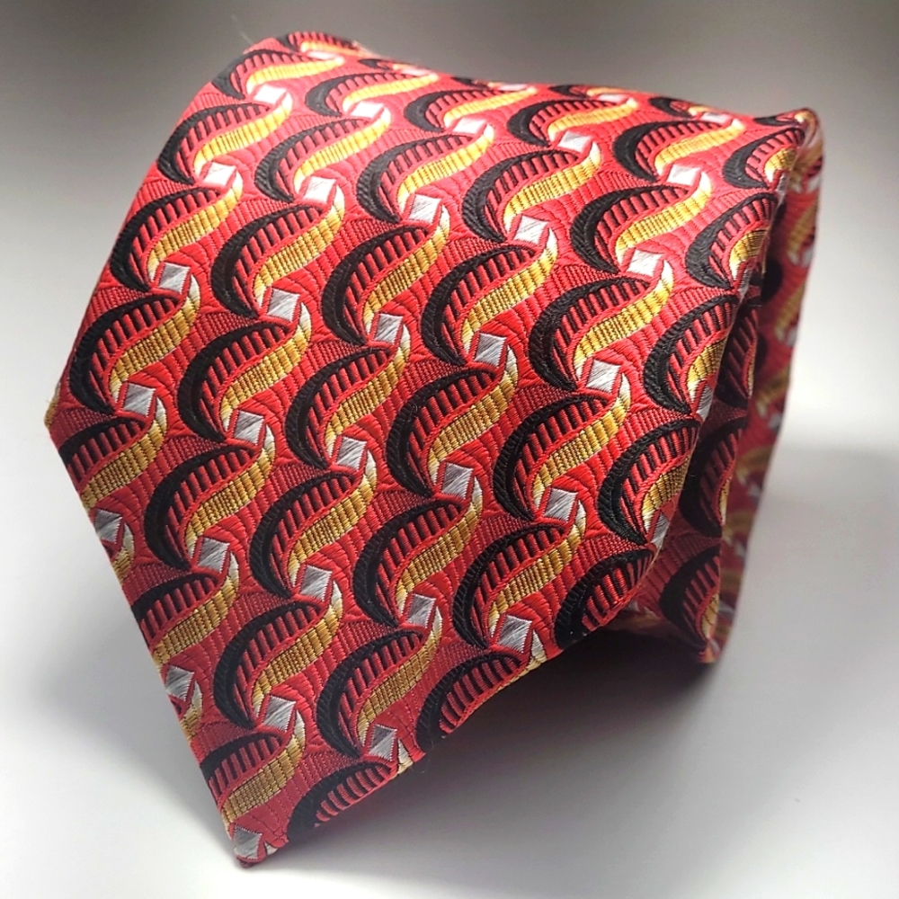 Setazone multi colored silk tie